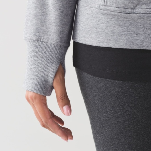 Lululemon Belle Hoodie Heathered Medium Grey, 4 - Picture 3 of 9